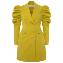 Load image into Gallery viewer, Puff Sleeve  Blazer Dress | Femponiq