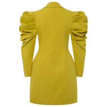Load image into Gallery viewer, Puff Sleeve  Blazer Dress | Femponiq