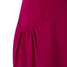 Load image into Gallery viewer,  Fuchsia Puff Sleeve Jumpsuit | Femponiq