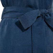 Load image into Gallery viewer, Off Shoulder Belted Vegan Jumpsuit | Femponiq