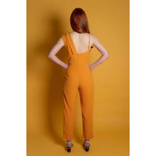 Load image into Gallery viewer, Peak Lapel Crepe Jumpsuit  | Femponiq