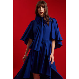 Midnight Blue Bow Tie Dress UK16/EU44/US12 Midnight Blue Bow Tie Dress UK16/EU44/US12