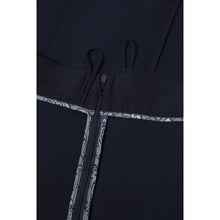 Load image into Gallery viewer, Close-up view of the inner waist and zip of the Femponiq High-Waisted Pleated Midi Skirt, showcasing bounded contrast parsley lining for a refined finish.
