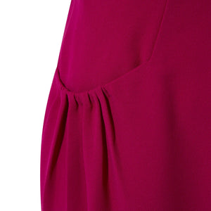  Fuchsia Puff Sleeve Jumpsuit | Femponiq