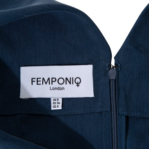 Off Shoulder Belted Vegan Jumpsuit | Femponiq