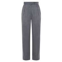 Load image into Gallery viewer, Viscose and Cupro-Blend Pants (Charcoal Grey) | Femponiq
